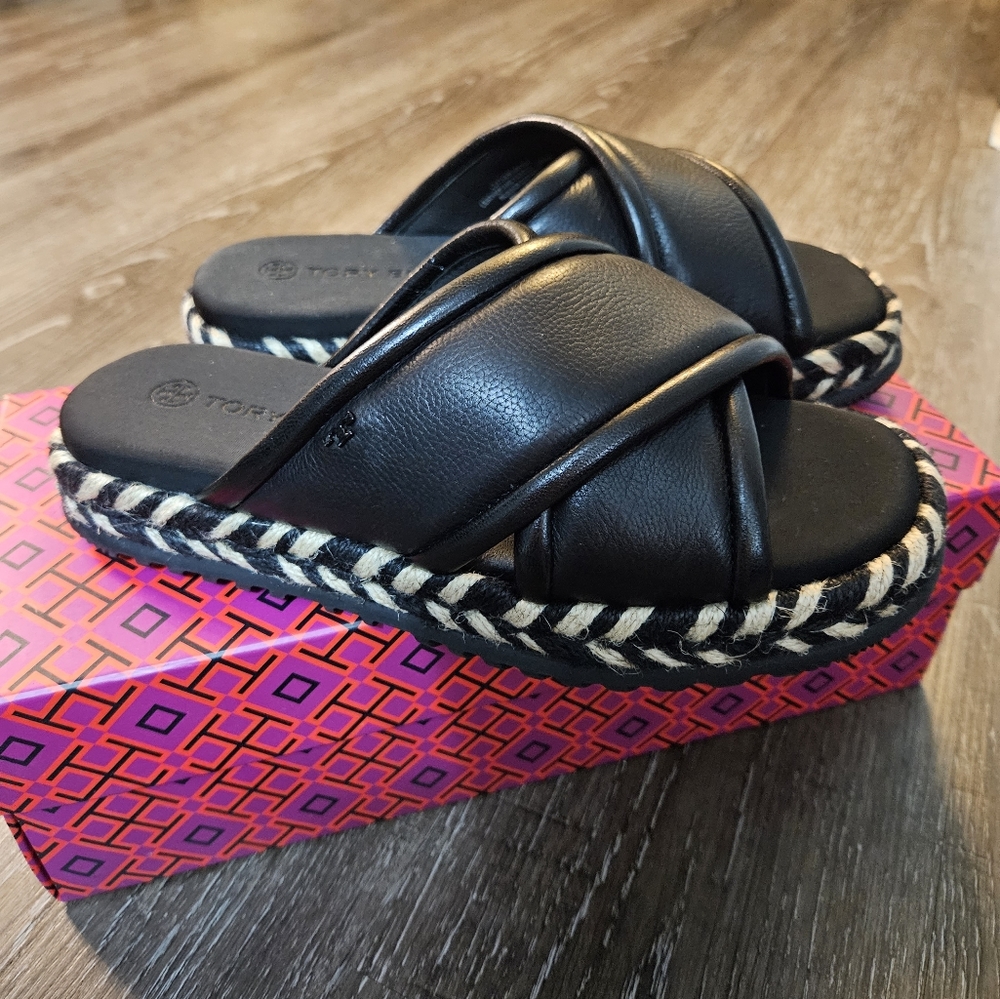 Tory Burch leather sandals